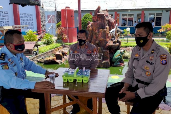 Lapas Palangka Raya Koordinasikan Kerja Sama Polsus dengan Polda Kalteng