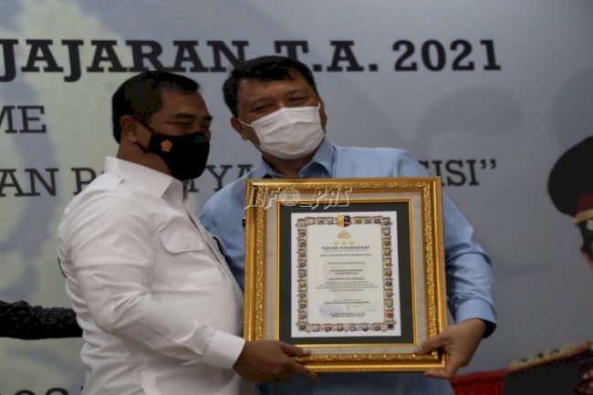 Ditjenpas Raih Penghargaan Pemberantasan Narkoba dari Bareskrim Polri