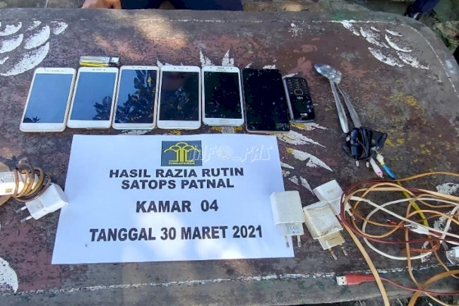 Cegah Gangguan Kamtib, Satops Patnal Lapas Pasir Pangaraian Rutinkan Razia 