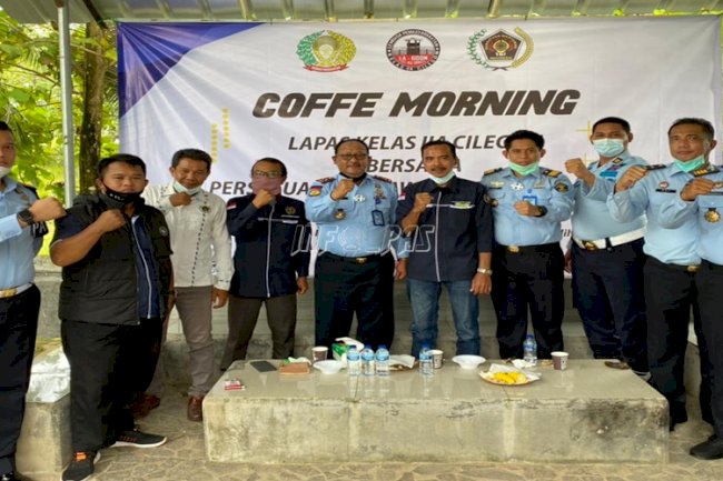 Bahas Pembinaan WBP, Lapas Cilegon-PWI Kota Cilegon Tingkatkan Sinergi