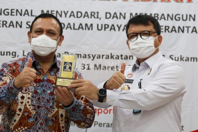 Narapidana Lapas Sukamiskin Ikuti Penyuluhan Antikorupsi