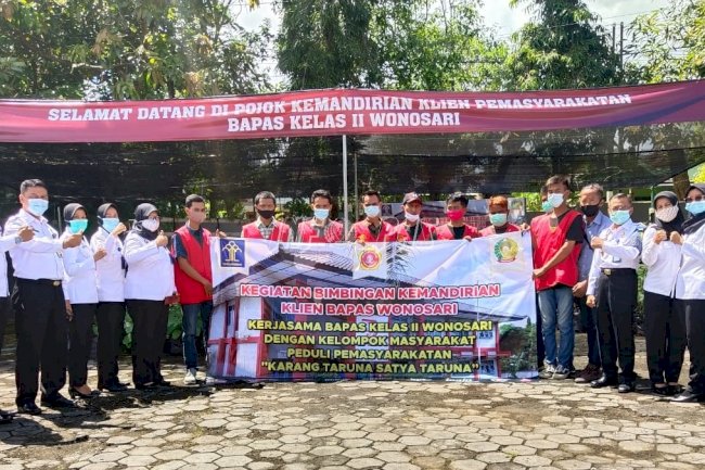 Bapas Wonosari Gelar Pelatihan Las bagi Klien Pemasyarakatan