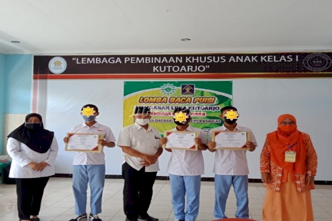 20 Anak LPKA Kutoarjo Ikuti Lomba Baca Puisi