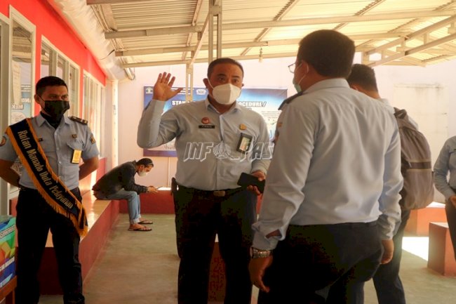 Rutan Manado Terima Kunjungan Direktur Informasi HAM