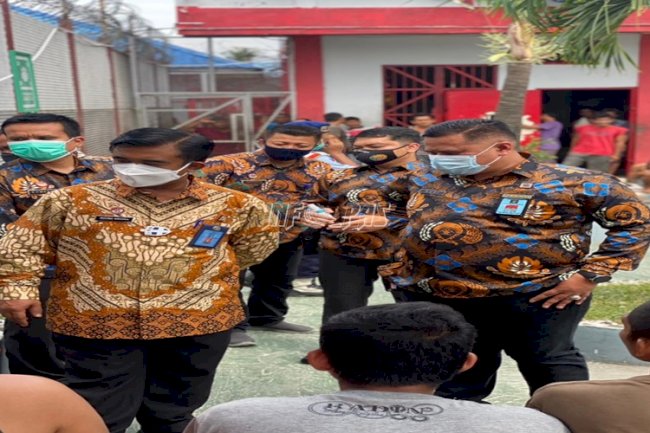 Kadivpas Sumut Tinjau Lapas Lubuk Pakam 