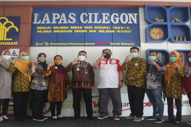 Kunjungi Lapas Cilegon, Wakil Wali Kota Cilegon Apresiasi Inovasi Layanan Kesehatan WBP
