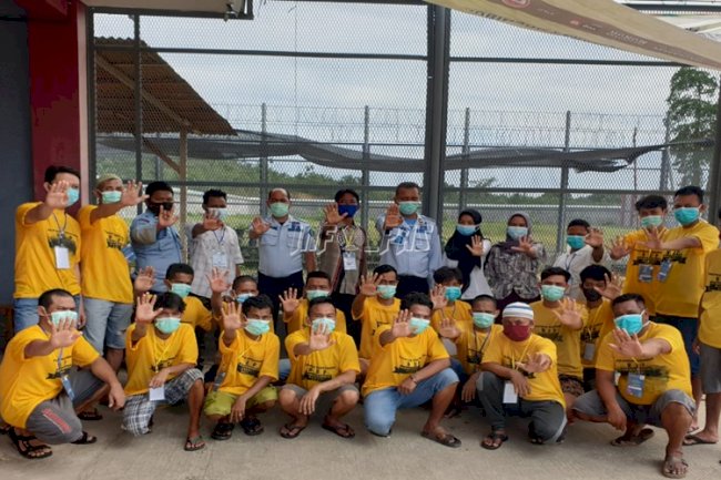 20 WBP LPN Rumbai Dibekali Pelatihan Membuat Tempe