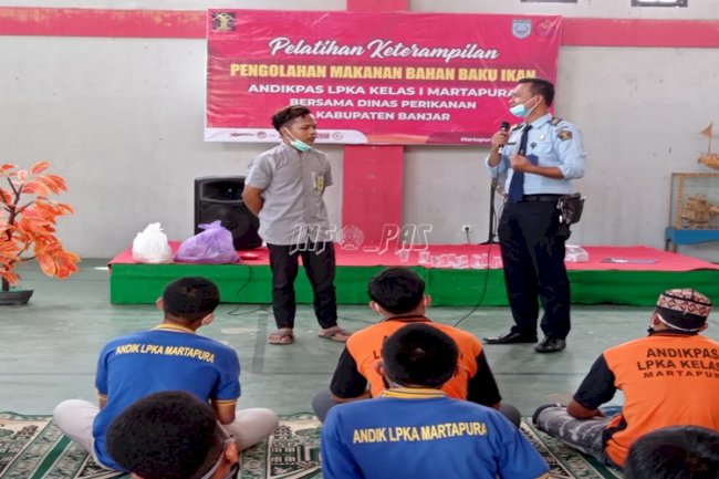 46 Anak Dapat Motivasi & Pembekalan dari Alumni LPKA Martapura