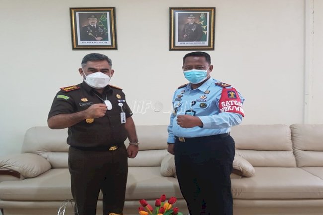 Tingkatkan Sinergi, Kalapas Ambon Sambangi Kejari Ambon