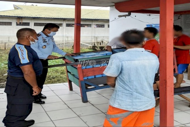 Karutan Buntok Pantau Pendistribusian Makanan WBP