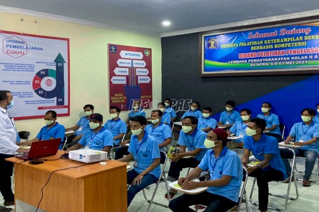 20 WBP Lapas Binjai Dibekali Pelatihan Pengelasan