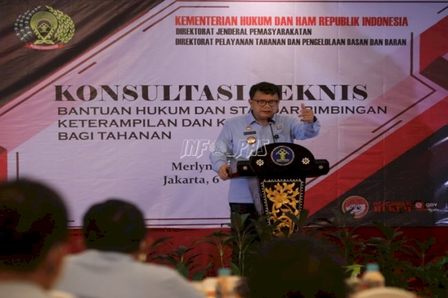 Pastikan Hak Tahanan Terpenuhi, Ditjenpas Tingkatkan Profesionalisme Petugas