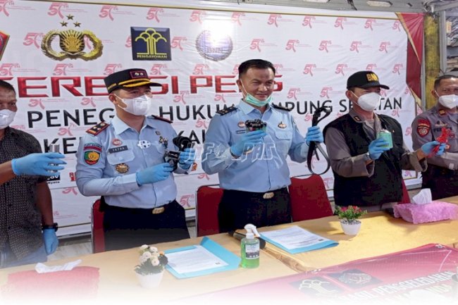 Razia Lapas Kalianda, Tim Gabungan Tak Temukan HP & Narkoba