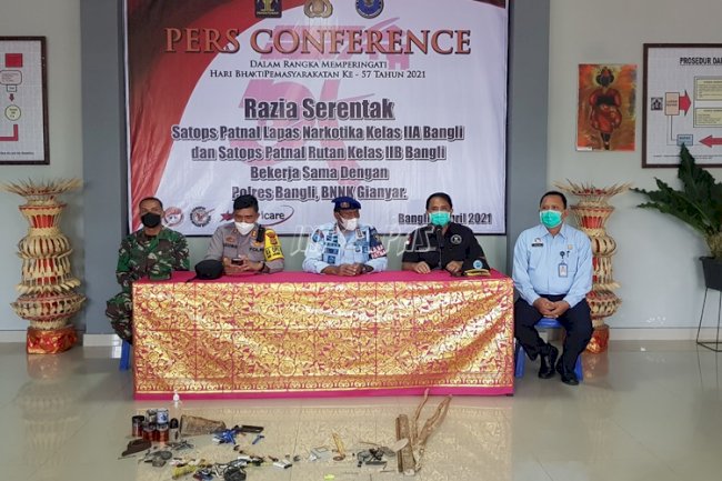 LPN Bangli Laksanakan Razia Bersama APH