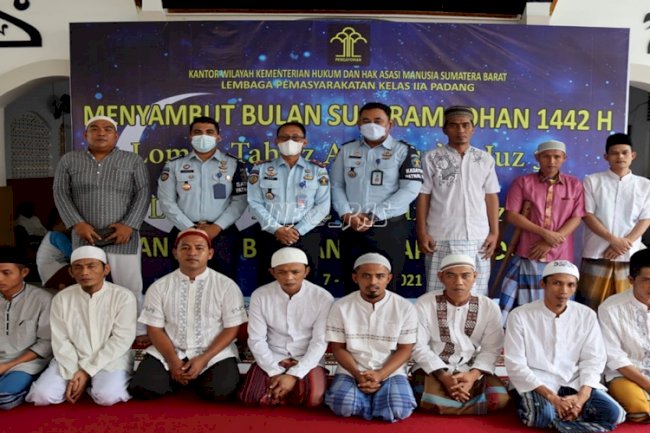 Sambut Ramadan, Lapas Padang Adakan Lomba Tahfiz Al-Qur'an