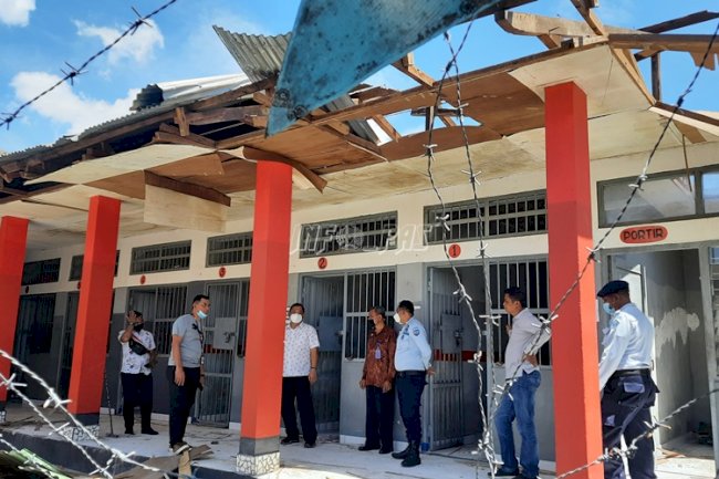 Kadivpas NTT Puji Mitigasi & Penanganan Bencana di Lapas Kupang