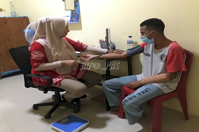 LPKA Ambon Rutin Periksa Kesehatan Anak