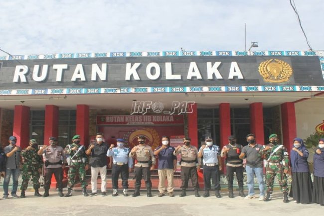 Wujudkan Pemasyarakatan Bersih Narkoba, WBP Dirazia Serentak