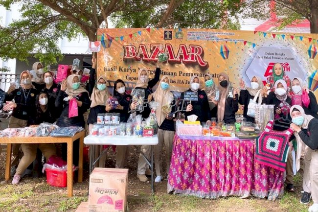 Bazar Karya WBP LPP Jakarta Ramai Diserbu Pengunjung