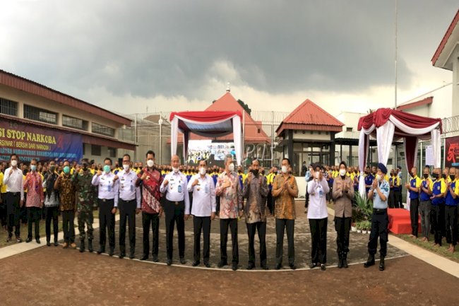 WBP & Petugas LPN Yogyakarta Deklarasikan Stop Narkoba