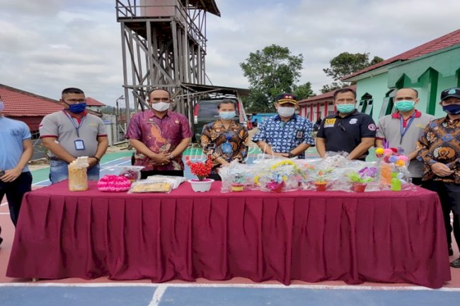 WBP Lapas Muara Teweh Tampilkan Karya dalam One Day One Prison's Product
