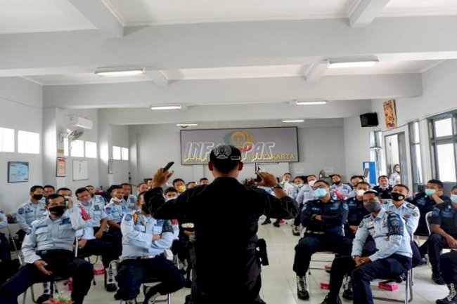 Datangkan Pasukan Gegana, Wujud Nyata Sinergi Rutan Yogyakarta-Polda DIY