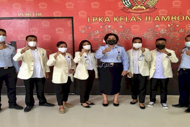 Akhiri PKL, LPKA Ambon Lepas Mahasiswa UKSW
