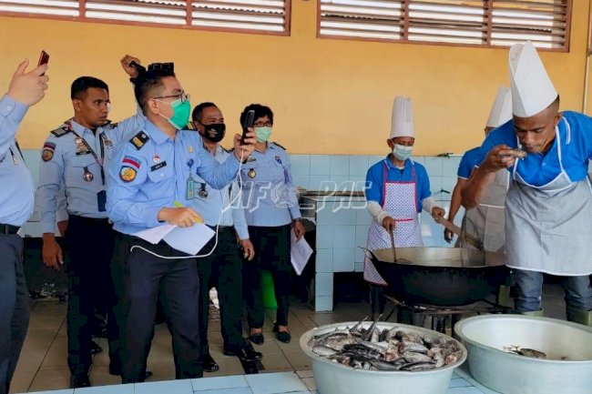 Lapas Kupang Yakin Masuk Nominasi Penyelenggara Makanan Terbaik