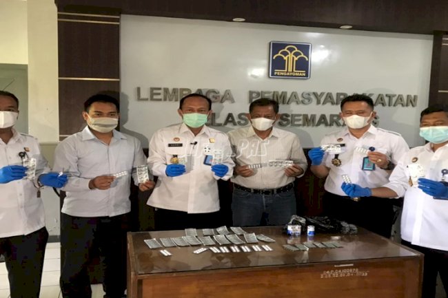 Petugas Gagalkan Upaya Penyelundupan Psikotropika ke Lapas Semarang