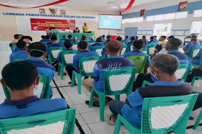WBP Baru Lapas Kupang Dibekali Penyuluhan Kesehatan & Cara Hidup Sehat 