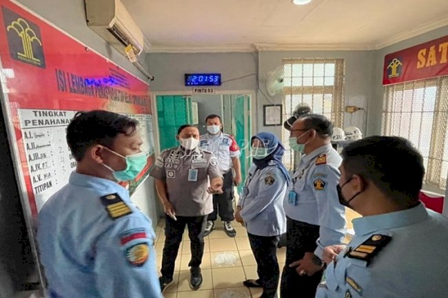 Kakanwil Kemenkumham DKI Jakarta Apresiasi Pelayanan di Lapas Cipinang