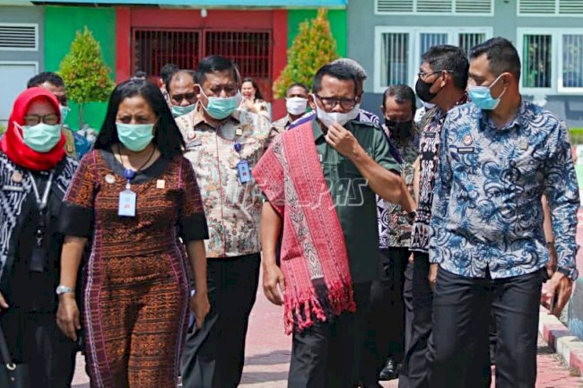 Di Sela Kunjungan Kemanusiaan, Sesditjenpas Perkuat Tugas Fungsi Pemasyarakatan