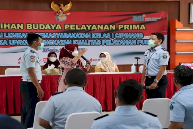 Gandeng BSI, Petugas Lapas Cipinang Dilatih Pelayanan Prima