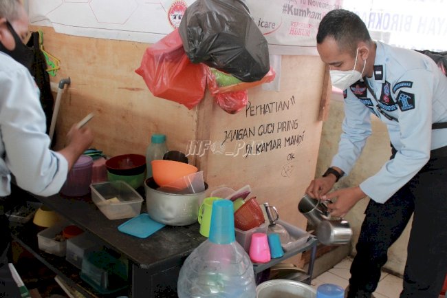 Satops Patnal Lapas Kembali Gelar Razia WBP