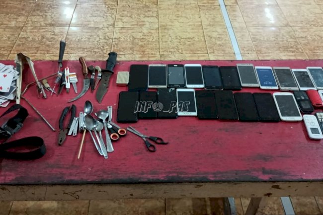 Satops Patnal Lapas Padang Razia WBP, Ini Temuannya