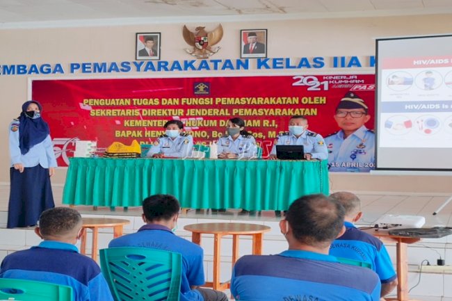 Cegah HIV/AIDS, Lapas Kupang Gelar VCT & Sosialisasi 