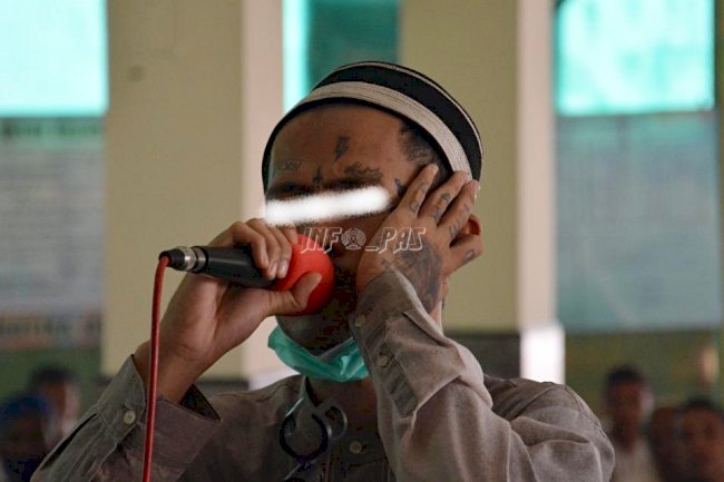 Penuh Semangat, WBP Lapas Narkotika Jakarta Ikuti Perlombaan Islami