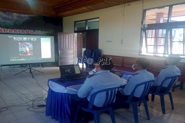 Pengelola Keuangan Lapas Sampit Ikuti Penelaahan Kebutuhan Belanja Pegawai