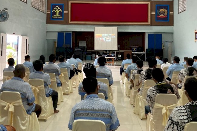 Petugas Pemasyarakatan & WBP Kristiani Khidmat dalam Perayaan Paskah Bersama