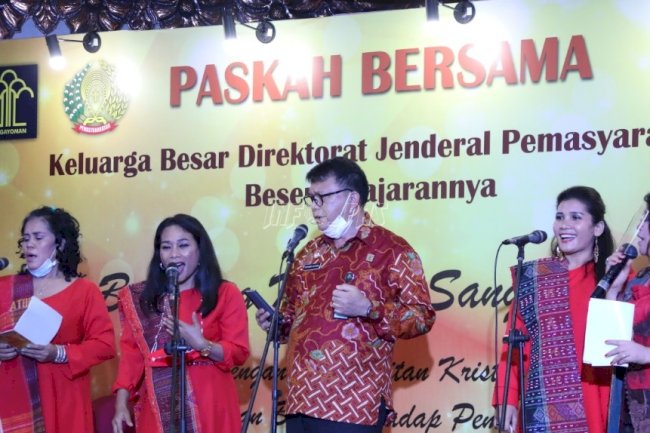 Ditjenpas Gelar Paskah Bersama, Tingkatkan Bakti Pemasyarakatan 