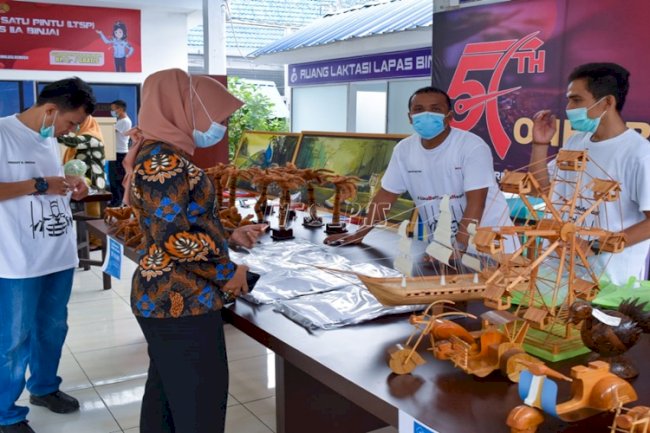 Lapas Binjai Ajak Masyarakat Beli Produk WBP