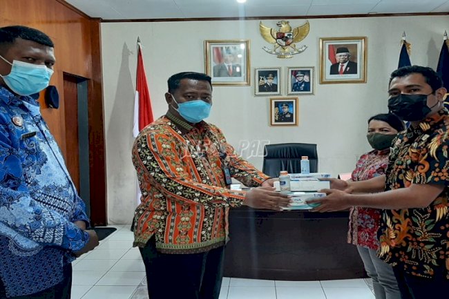 Lapas Ambon Bagikan Petugasnya Peralatan Pencegahan COVID-19