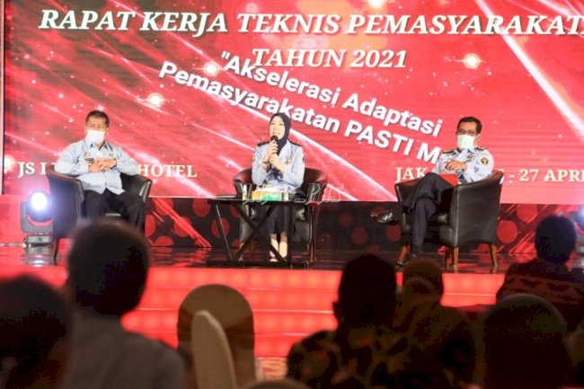 Rakernispas 2021 Bahas Pembinaan Narapidana & Pemberdayaan Pokmas Lipas 