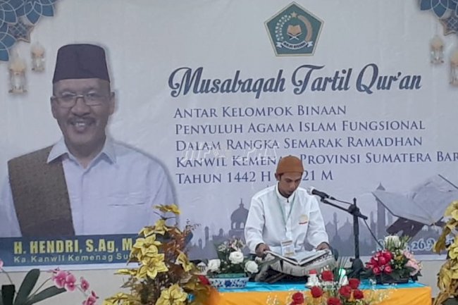 5 WBP Lapas Padang Ikuti Lomba Musabaqah Tartil Qur'an 