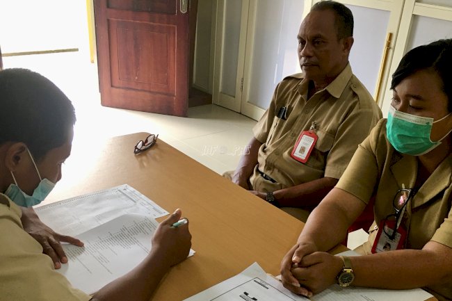 Anak LPKA Ambon Ikuti USBK TA 2020/2021