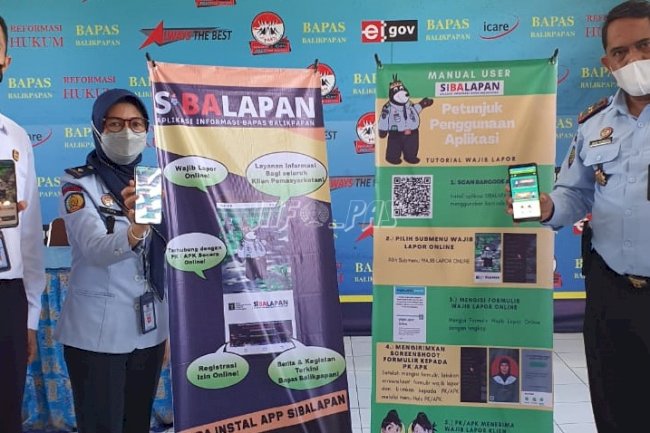 Bapas Balikpapan Luncurkan Aplikasi SIBALAPAN & Maskot BABA