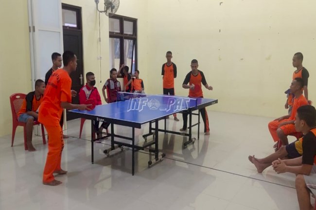 Puasa Tak Halangi Anak LPKA Ambon untuk Berolahraga