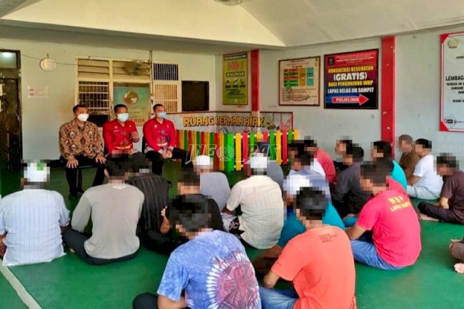 Jelang Idulfitri, Kalapas Sampit Sempatkan Tatap Muka dengan Perwakilan WBP