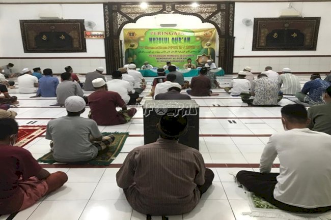 Nuzulul Qur’an, WBP Lapas Semarang Antusias Ikuti Pengajian
