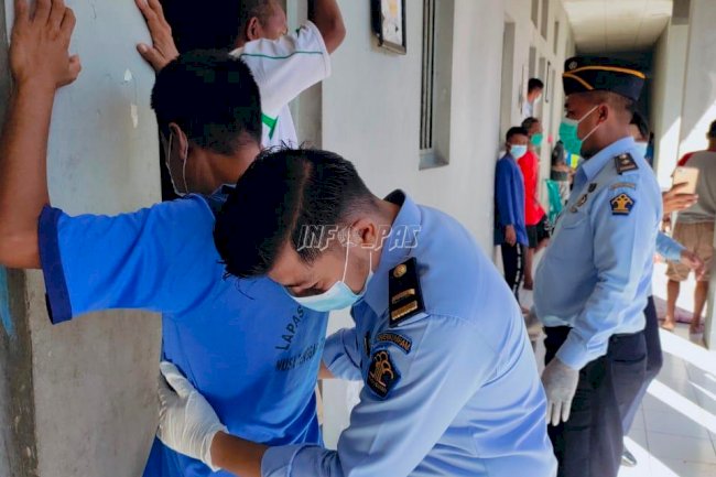 Satops Patnal Kembali Adakan Razia, Lapas Kupang Zero Narkoba